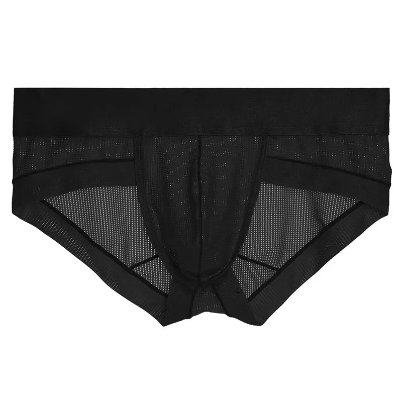 Nya underkläder för herrbyxor Cueca Masculina Ropa Interiör Hombre Calzoncillos Slip Mesh ventilerande trosor S-XL — image 25