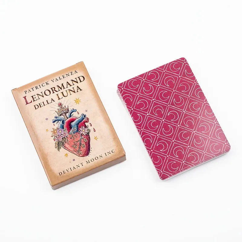 Lenormand Della Luna Tarot Deck 36 Stuks Waarzeggerij Fate Tarot Oracle Kaarten Party Entertainment Bordspel Kaarten 7.3*10.2cm