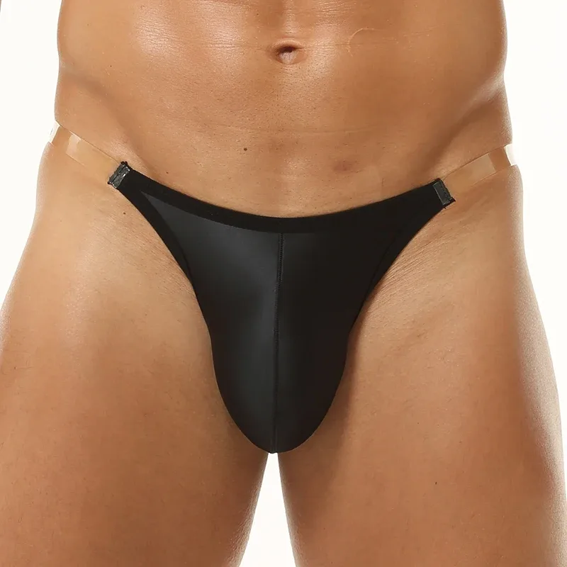 Men's Silky Ice Silk Briefs Smooth Low Rise Stretch 3D Pouch Support Breathable Daily Underwear — image 4