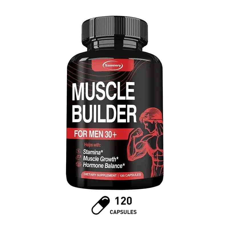 Muscle Builder Supplement - Hormone Balance Muscle Growth and Strength Promote Metabolism Improve Athletic Performance — image 9