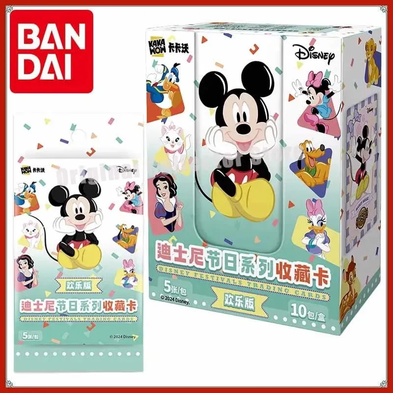 Cartões colecionáveis bandai kakawow originais, marca oficial, nova edição feliz, série de festival, autêntico pacote de cartões favorito — image 1