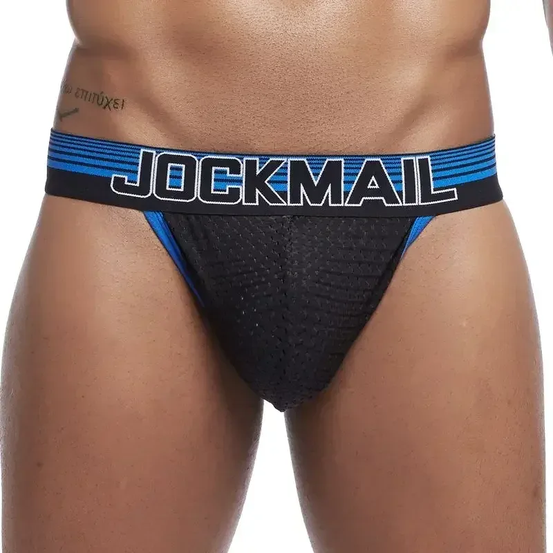 Cueca masculina sexy, cueca boxer de malha de nylon, roupa íntima masculina — image 5