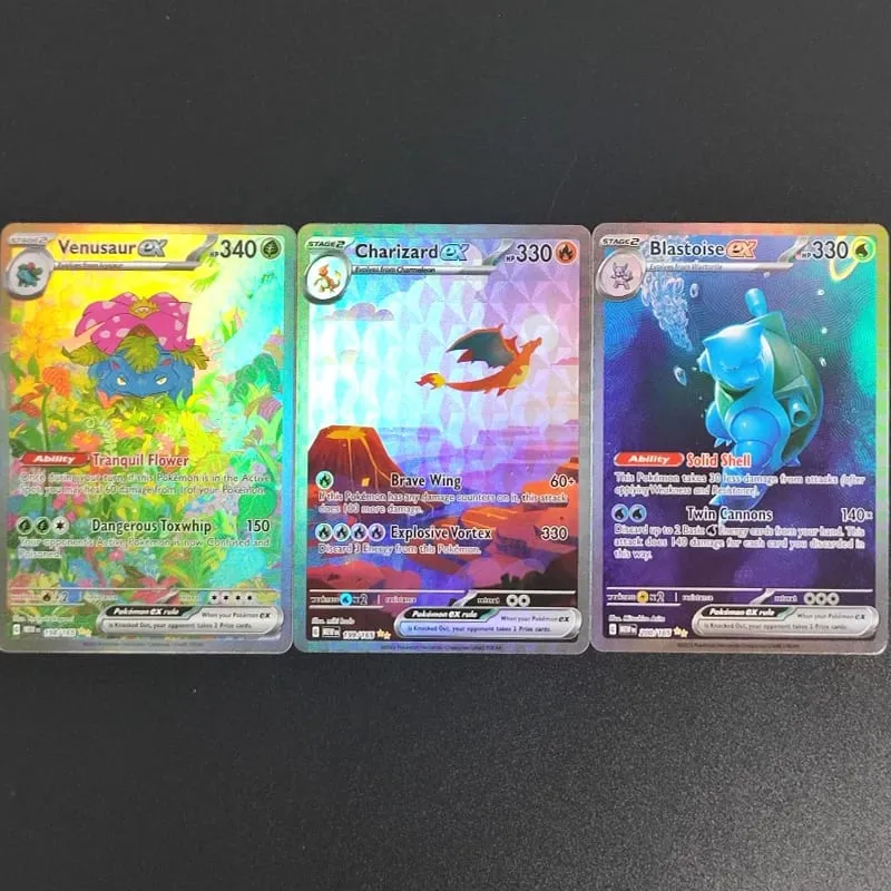 Pokemon Card PTCG Foil Proxy English Gengari Rayquaza Vmax Giratian Lugia V Mew Latias Latios EX Collectibles Trading Card Game