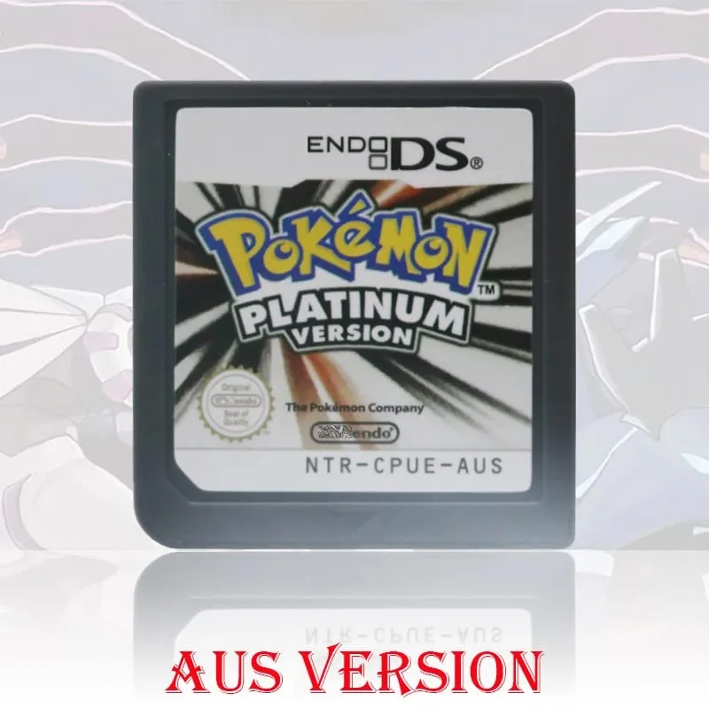 NOE/ESP/ITA/FRA/USA/EUR/AUS Version Pokemon HeartGold SoulSilver Platinum Diamond PearlVideo Game Card For DS 2DS 3DS Console — image 19