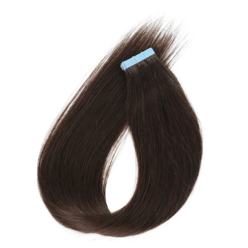 Tape in Hair Extensions Human Hair Blonde Seamless Tape Hair Extensions 4x0.8cm Skin Weft PU Tape On Hair 20PCS 12"-20"