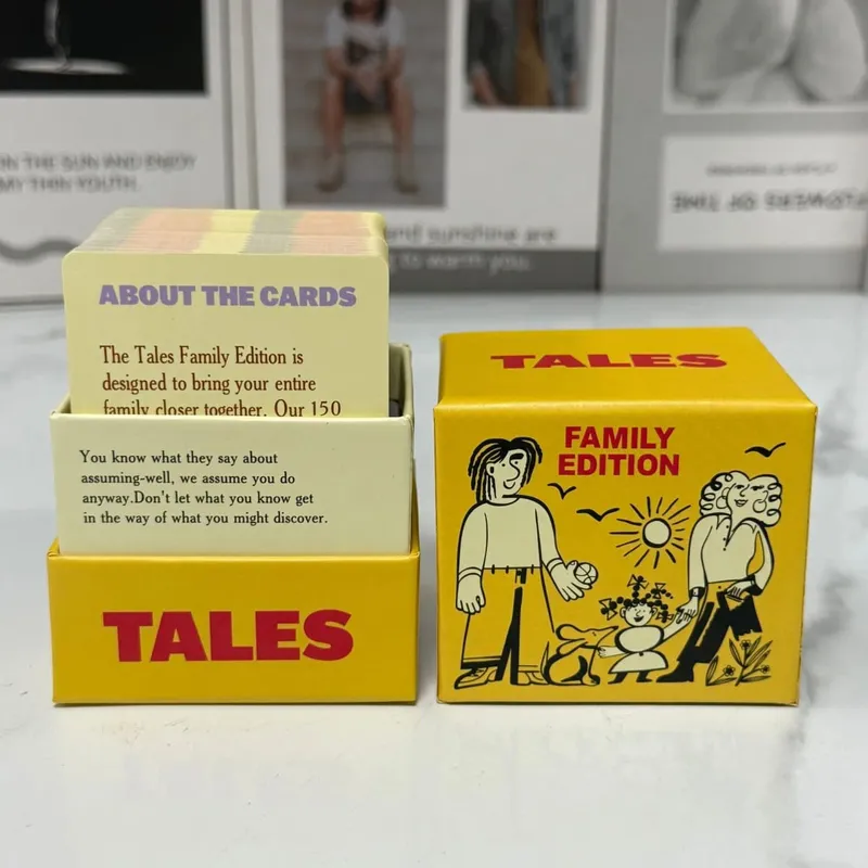 New 150pcs Card Conversation Starter Game Family Edition Fun Icebreaker for Adults and Family Gatherings Couples Card GameTalese — image 9