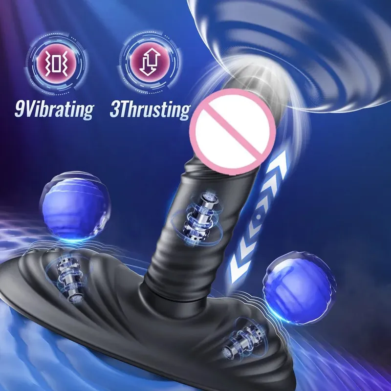 APP And Remote Control Vibrating Dildo Vibrator for Women Telescopic Vagina G Spot Double Stimulator Female Masturbator Sex Toys — image 2
