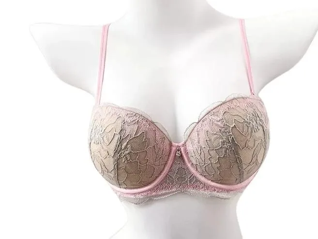 Hot Sale Purple Minimizer Bra Plus Size Soft Lace Wireless Anti Sagging Big Bust Look Smaller Breathable Bras M-XL — image 12