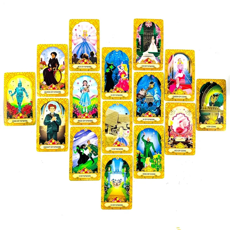 Bagong Wicked Tarot Deck 78-card Tradition Tarot Cards English Version Divination Board Game Halloween at Christmas Games — image 5