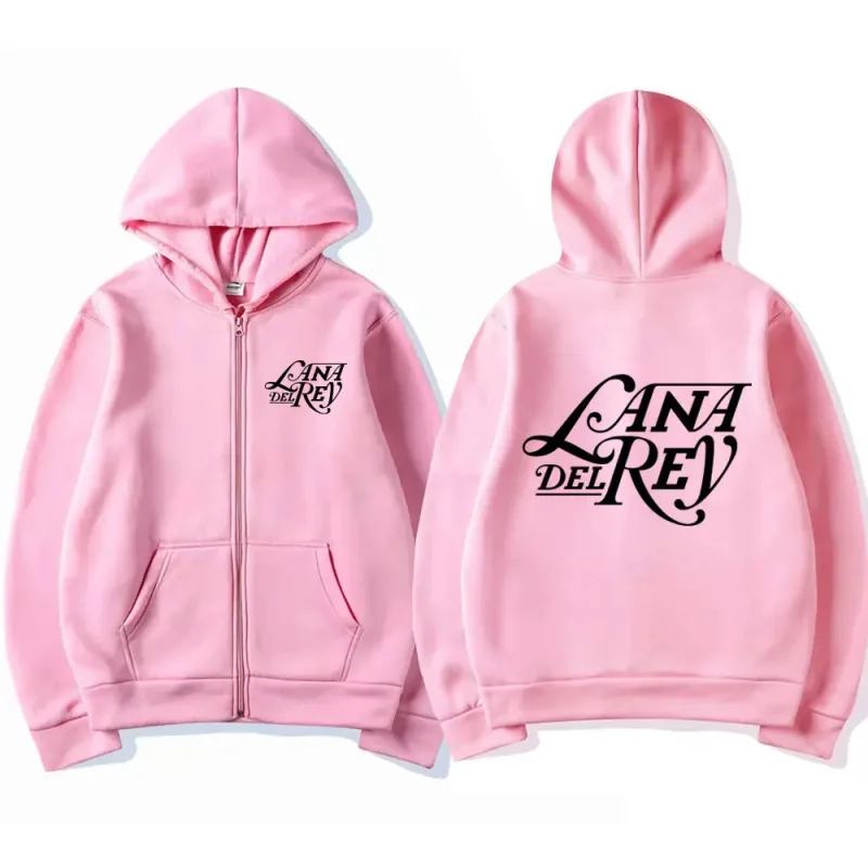 Lana Del Rey Graphic Logo Zipper Hoodie Lalaki Babae Vintage Oversized Zip Up Sweatshirt Fashion Fleece Hoodies Jackets Streetwear — image 13