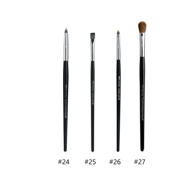 4pcs/set Pro Allover Eye Shadow Makeup Brushes Lip Brow Precision Concealer Blending Domed Crease Smudge Highlight Make Up Brush — image 18