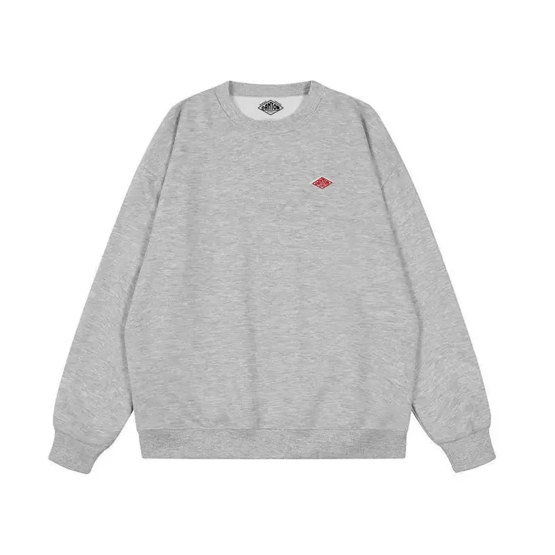 2025 Na-export sa Japan Autumn Thin Sweatshirt Kalalakihan/Babae Parehong Pagbuburda ng Cotton O-Neck Long Sleeve Loose Tracksuit Tops — image 8