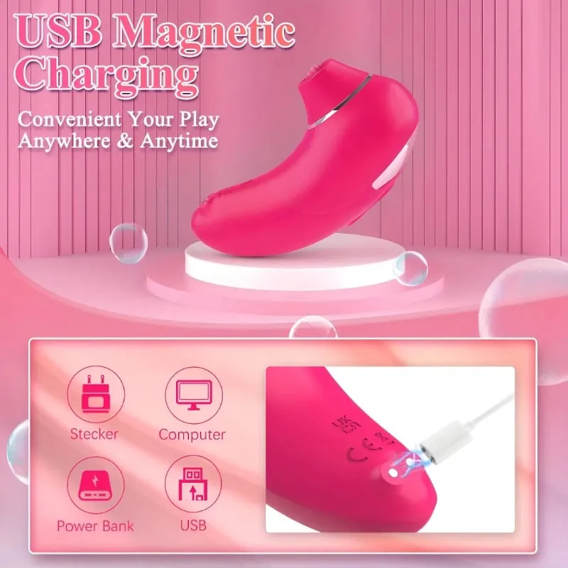 Powerful Clit Sucking Vibrator for Women Nipple Clitoris Sucker Stimulator Female Massager Vibrating Sex Toys Goods for Adult