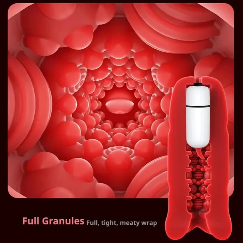 Automatic Male Masturbator Cup Vibrator Tongue Licking Blowjob Real Vagina Pocket Pussy Penis Oral Sex Toy For Adult Men Sex — image 5