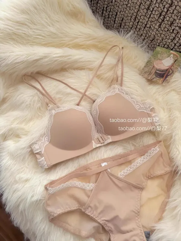 Leopard Print Front Button Bra Set Push Up Petite Women Backless Sexy Lingerie for Party Gathering Enhance Bust Show Larger S-XL — image 12