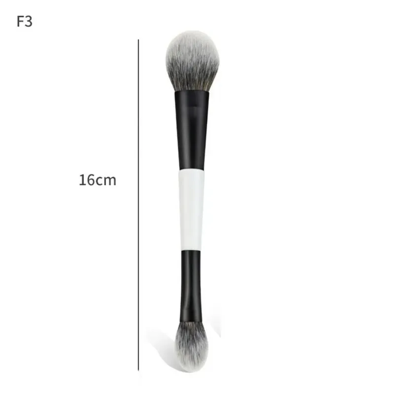 New Dual-Ended F4 Contour Face Brush Multi-purpose Cosmetic Beauty Makeup Brushes High Coverage Powder Blush Brush Makeup Tools — image 9