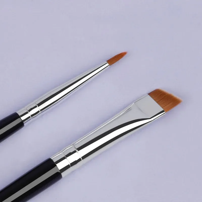 3Pcs Combination Detail Brushes Ultra-thin Lip Line Eye Line Brush Concealer Brush Eye Brow Contour Lower Eyelid Makeup Brushes — image 4
