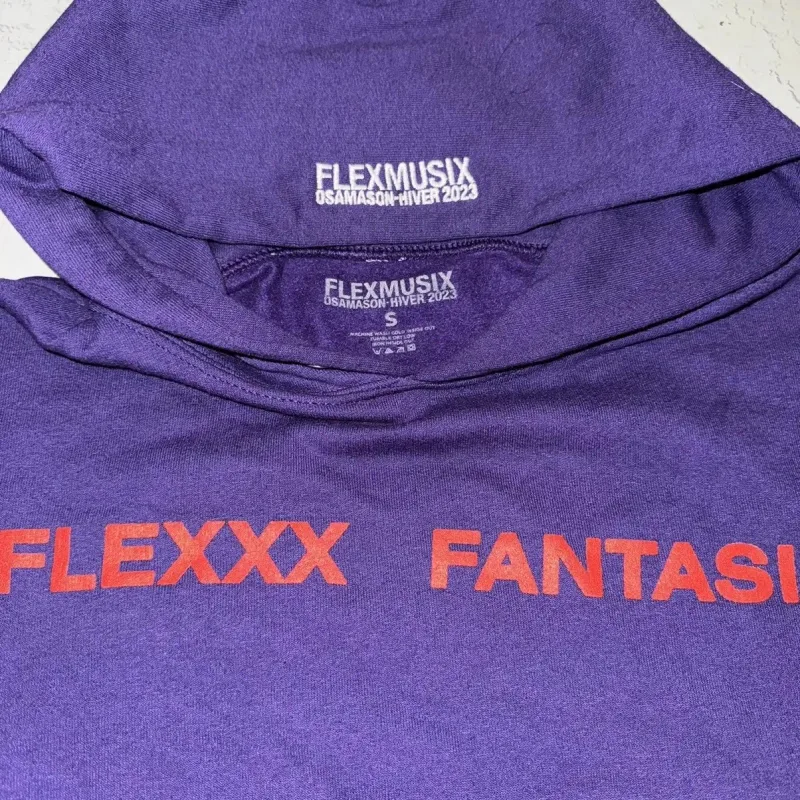 New Men OSAMASON JUMPOUT Flex Purple Color MERCH Pullover Hoodies Hoody Hooded Sweatshirts Velvet Cotton Thick Fleece US E91 — image 4