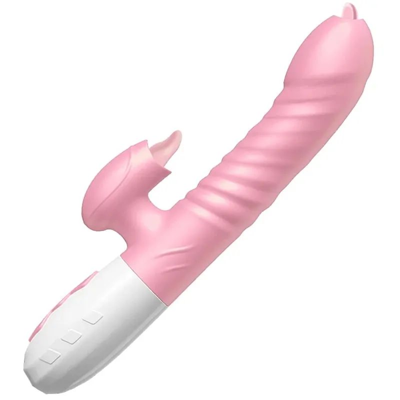 Mabilis na Orgasm Vibrator Dildo Para sa mga Babae Pagdila Heating Vibrator Klitoris G-Spot Stimulator Vibro Babae Clit Sucker Pang-adultong Sex Toy — image 9