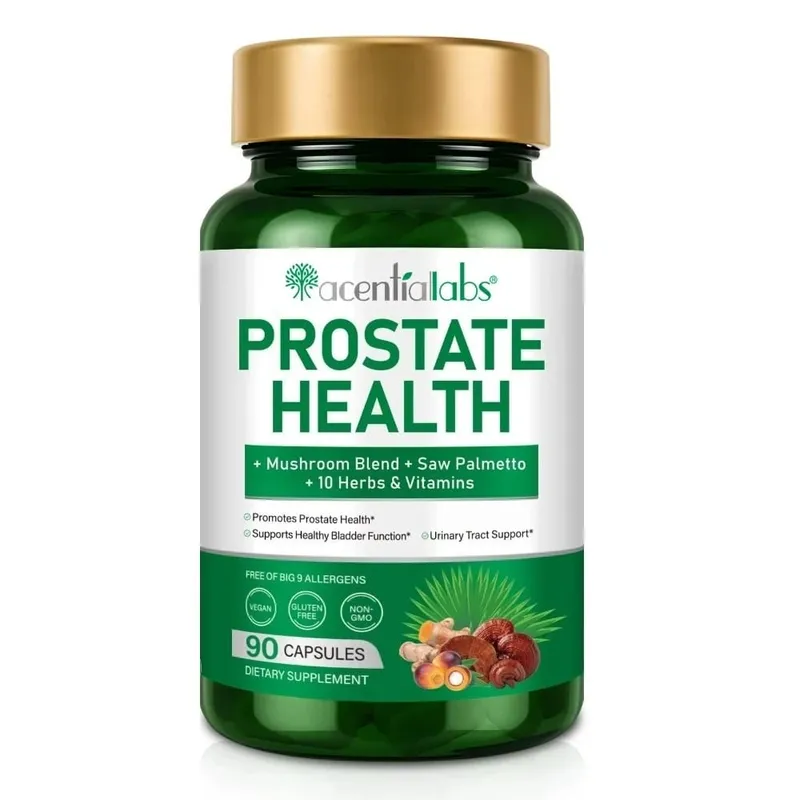 Prostate Health Capsules with Saw Palmetto 2000mg 90 Count Supports Healthy Prostate Function Urinary Flow Urinary Tract Comfort