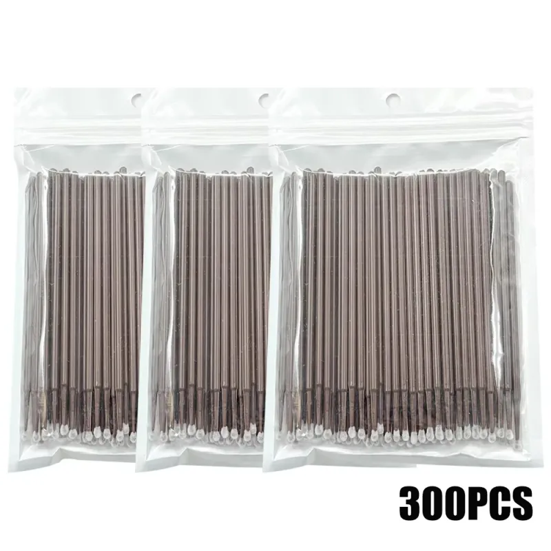 300/2000pcs MicroBrush Eyelash Cleaning Brush Lash Extension Individua Tools For Eyelashes Removing Swab Micro Makeup Brushes