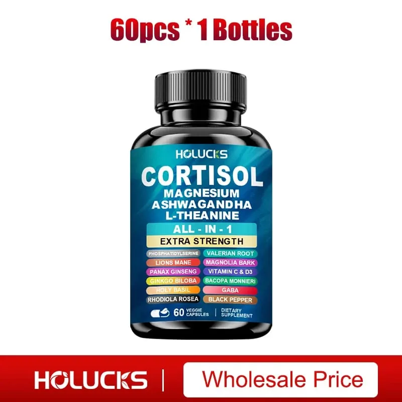 Koop er 1, krijg er 1 gratis! Premium Cortisol-capsules ondersteunen het evenwicht in hormonen, verminderen opvliegers en bevorderen een goede nachtrust. Niet-GMO