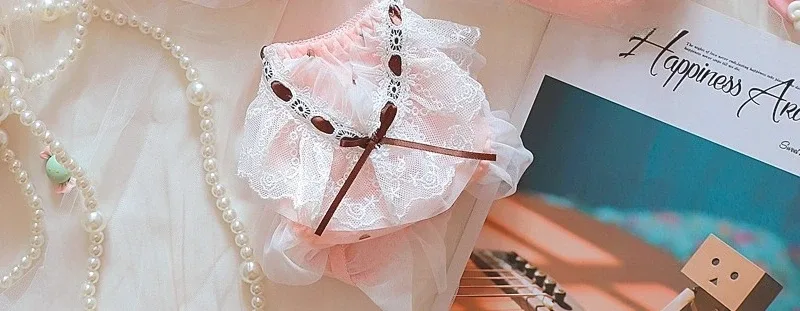 Japanese Style Cute Lace Bra Set with Underwire Light Push Up Support Sweet Sensual Look Teen Girls Autumn Winter Collection CA — image 11