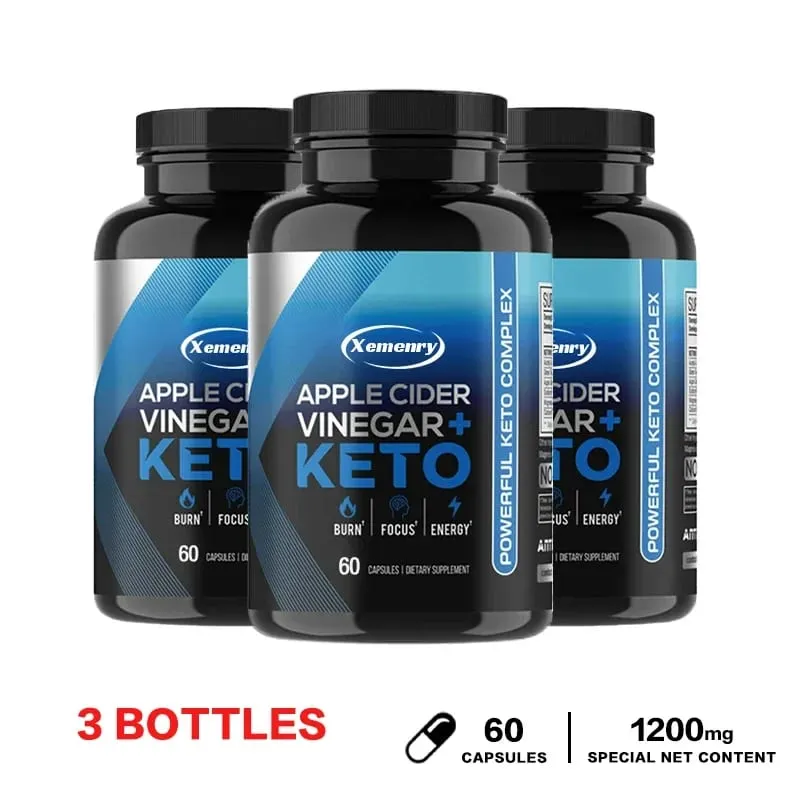 Keto Apple Cider Vinegar Capsule - Supports Appetite Metabolic Function Improves Digestion Enhances Satiety and Gluten-free — image 11