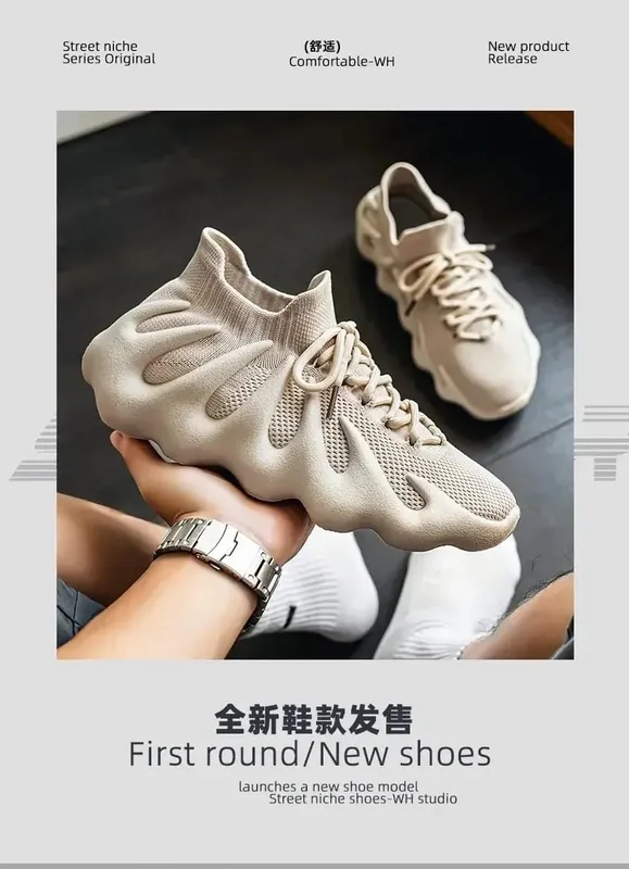 Men Sports Running Jogging Shoes Summer Casual Sneakers Outdoor Breathable Mesh For Women Light Shock-absorption Black Tennis — image 7