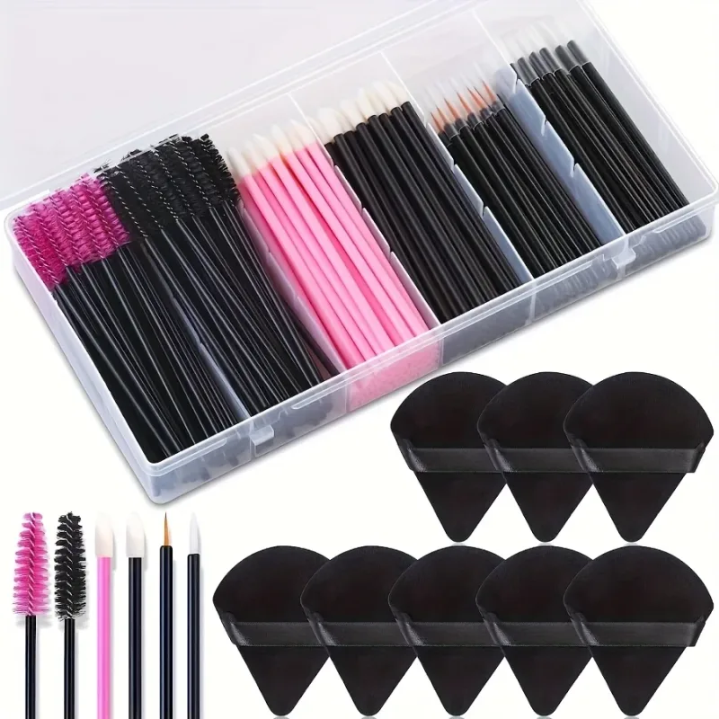 229PCS Makeup Brush Set - 100 Lash & 100 Lip Brushes with Storage Case All-in-One Kit for Beginners/Pros (Salon & Home Use) — image 6