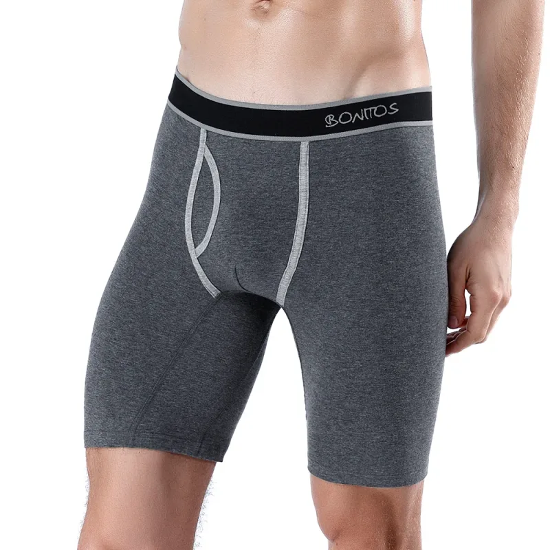 2026 New Style Bomullsfluga Boxer Långben Underkläder För Man Shorts Stor Storlek Och Trosor Homme Lyxmärke Boxerhomme kalsonger — image 1