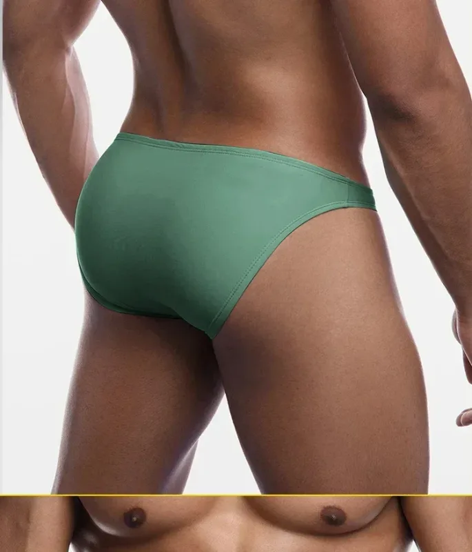 Men Modal Low‑Rise Briefs Sexy Solid Color Simple Triangle Underwear Sports Breathable Comfortable Male Panties — image 21