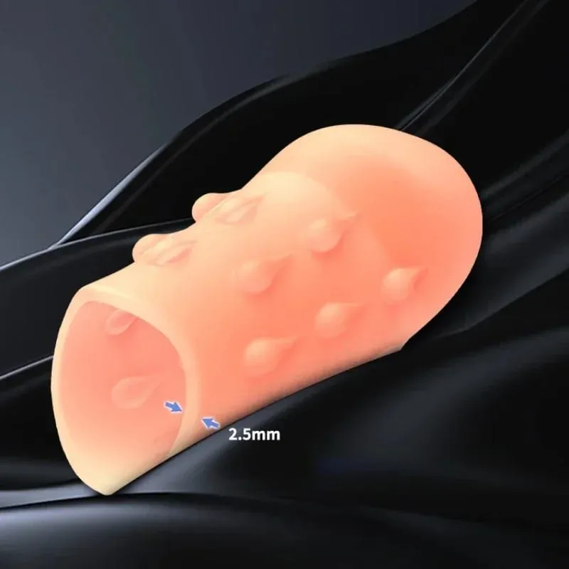 Takpan ng Glans Pagpapalaki ng Titi Sleeve Foreskin Corretion Cock Ring Penis Extender Delay Ejaculation Sex Toys para sa Mga Lalaking Pang-adultong Laruan — image 3