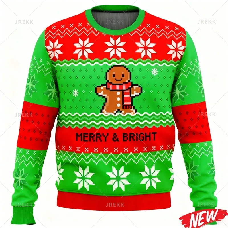 Cute Animal Ugly Christmas Sweater Men Women Fashion 3d Printed Merry Christmas Sweatshirt Colorful New Year Pullover Hoodies — image 10