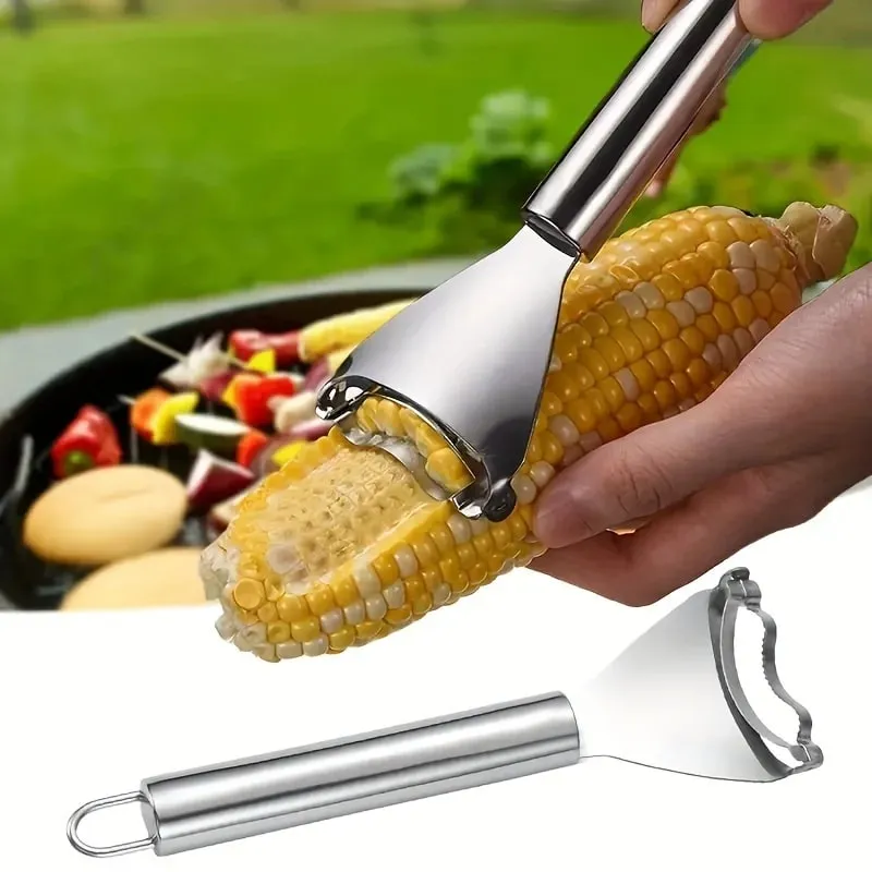 1pc Corn Cob Strippe -Multifunctional Peeler for Kitchen-Vegetable Peeler-Creative Corn Stripper-Reusable Corn Thresher — image 4