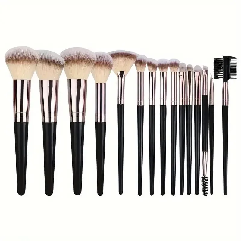 NEUE 3-20PCS Make-Up Pinsel Set Lidschatten Foundation Concealer Blending Rouge Pinsel Weichen, Flauschigen Frauen Schönheit werkzeug Weihnachten Geschenk