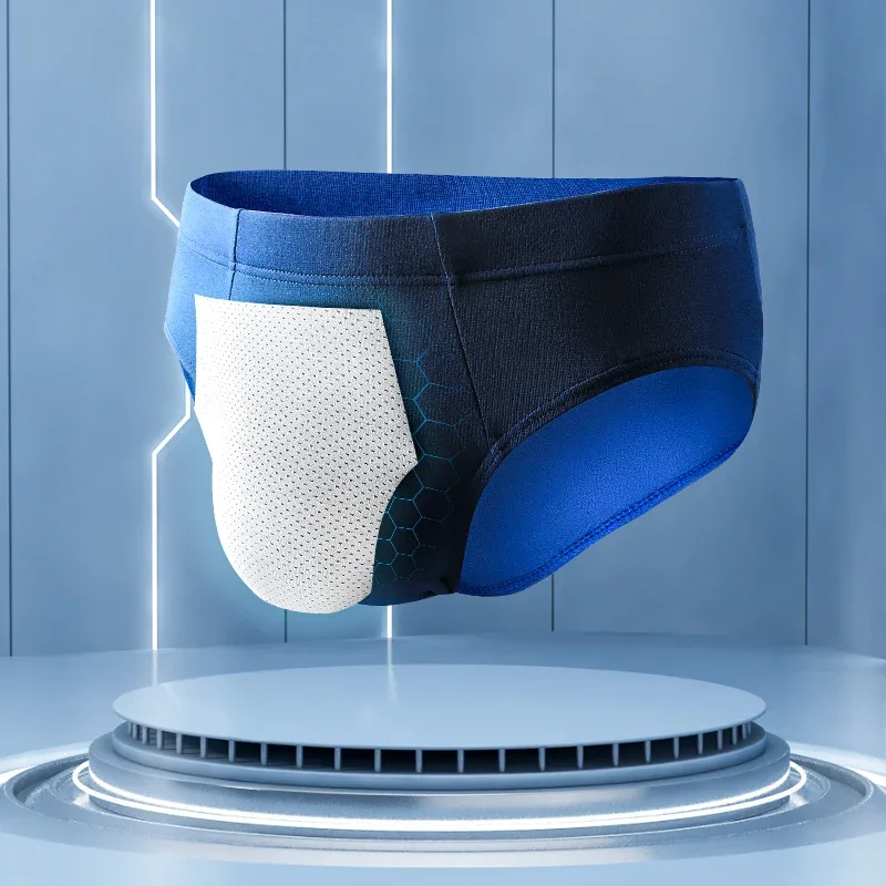 Roupa íntima masculina, cuecas masculinas, cuecas modais finas de verão, charme sexual, shorts respiráveis de cintura baixa masculina de tamanho grande — image 4