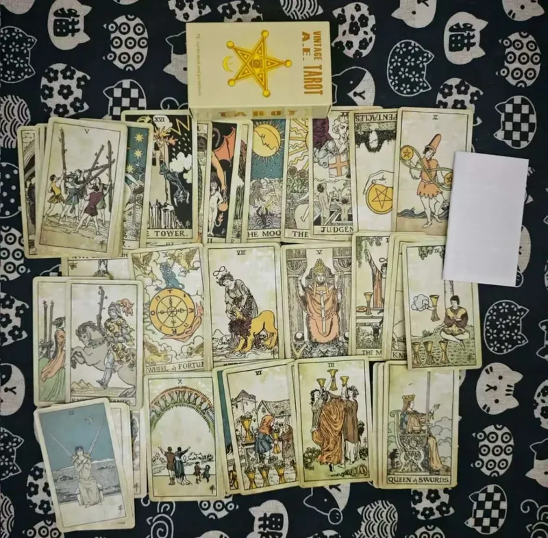 Universal Waite Tarot Deck Leisure Cards Games Party Table Game Friends Party Board Game Divination Fate Game Card — image 3