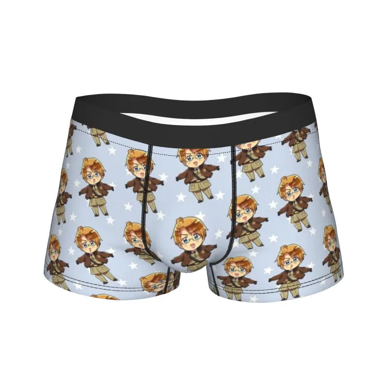 Hetalia World Stars Masculino Boxer Shorts Cuecas aconchegantes — image 14