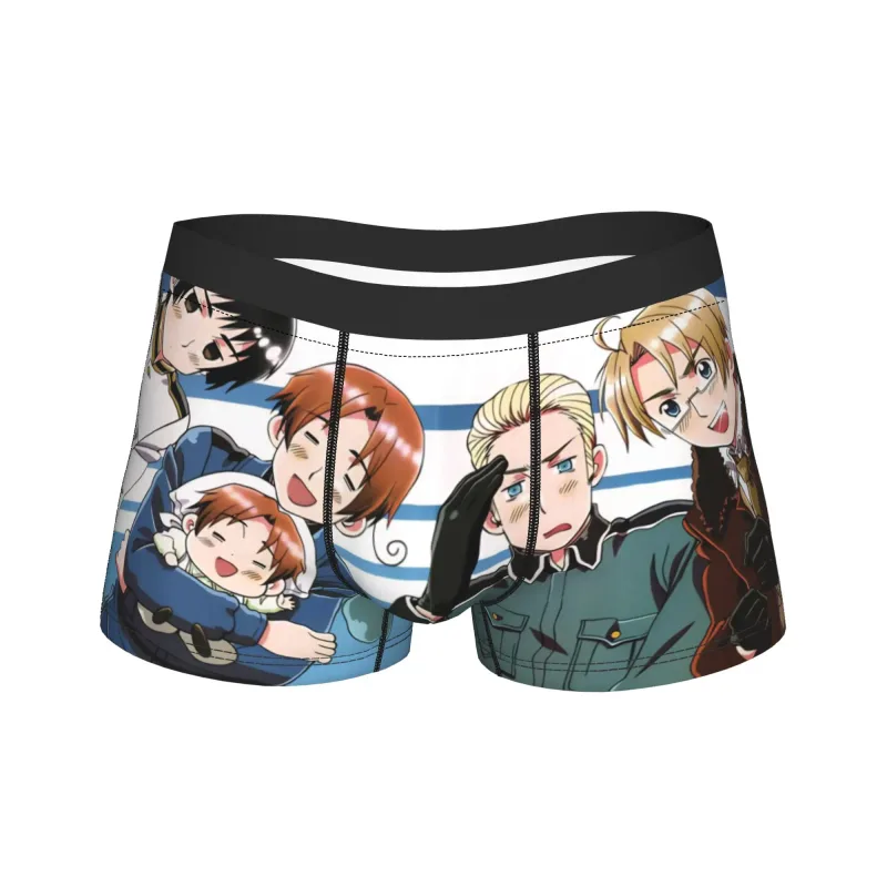 Hetalia World Stars Masculino Boxer Shorts Cuecas aconchegantes — image 17