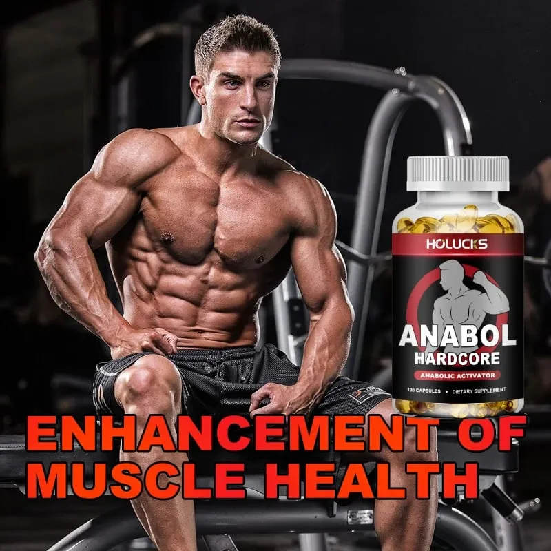Premium Anabol Muscle Capsules Support Muscle Function Stamina Strength & Steady Body Condition for Regular Athletes — image 5