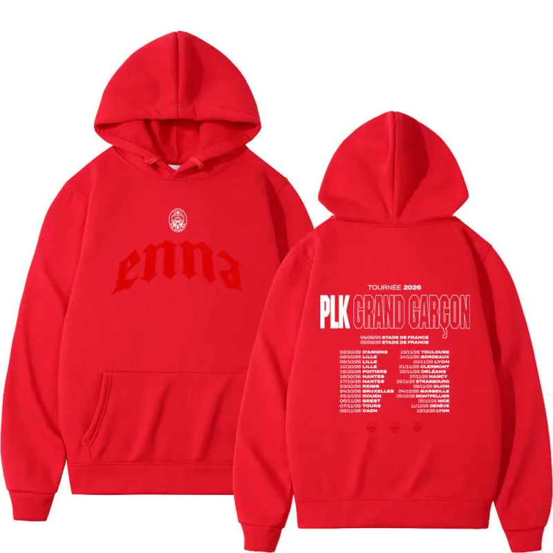 Rapper PLK Grand Garcon 2026 Tour Merch Hoodies Kasuotang Panlalaking Pambabae Fashion Hip Hop Pullovers Long Sweatshirts Streetwear — image 11