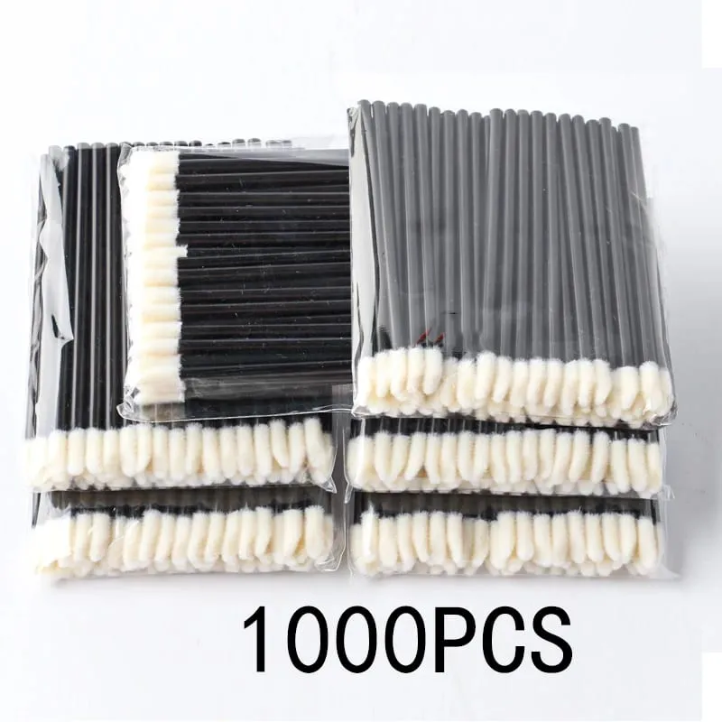50/500/1000Pcs Wholesale Lip Brushes Makeup Brush Eyelashes Extension Lip Gloss Applicator Lipstick Wands Set Cosmetic Make Up — image 13