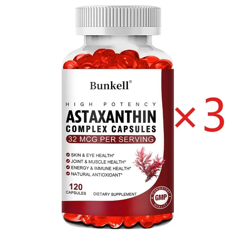 Antarctic Krill Oil 120mg Astaxanthin 32mcg Capsules(EPA DHA) Support Joint and Skin Immunity Cardiovascular Health — image 10