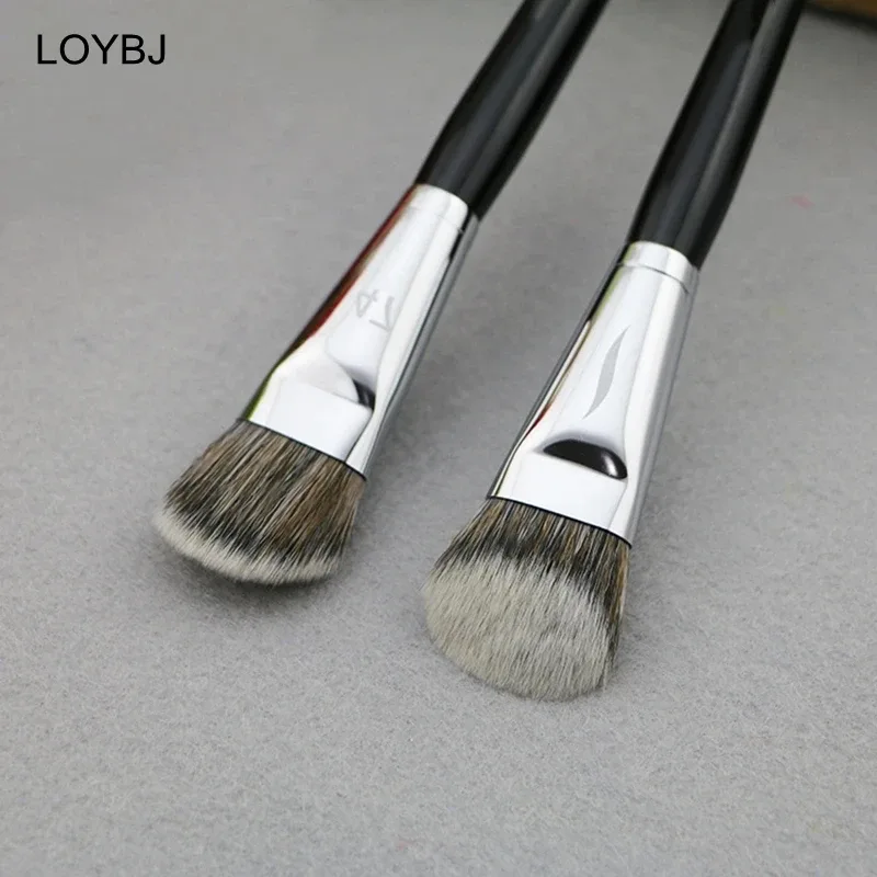 1-10pcs Pro Foundation Brush 47 Broom Head Professional Liquid Foundation Cream Concealer Brushes Women Face Base Makeup Tools — image 4