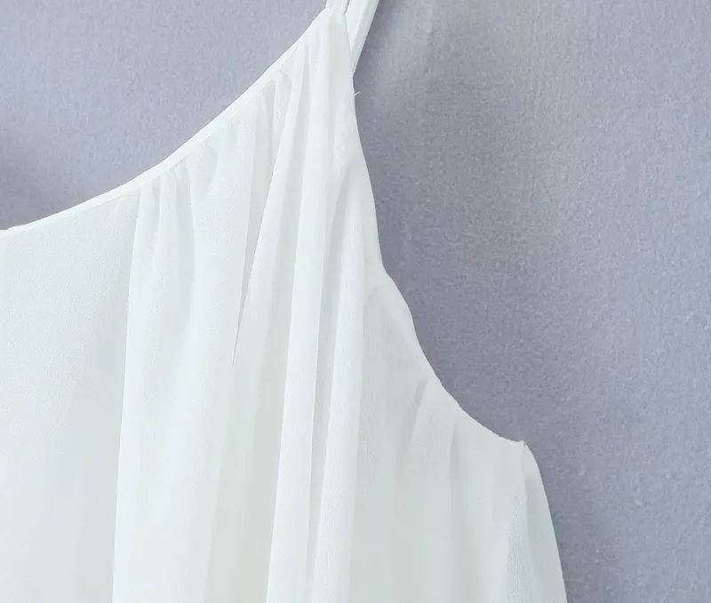 2025 boho feminino branco grande sem costas vestido estilingue o pescoço volta zíper solto balanço mini vestidos curtos férias robe