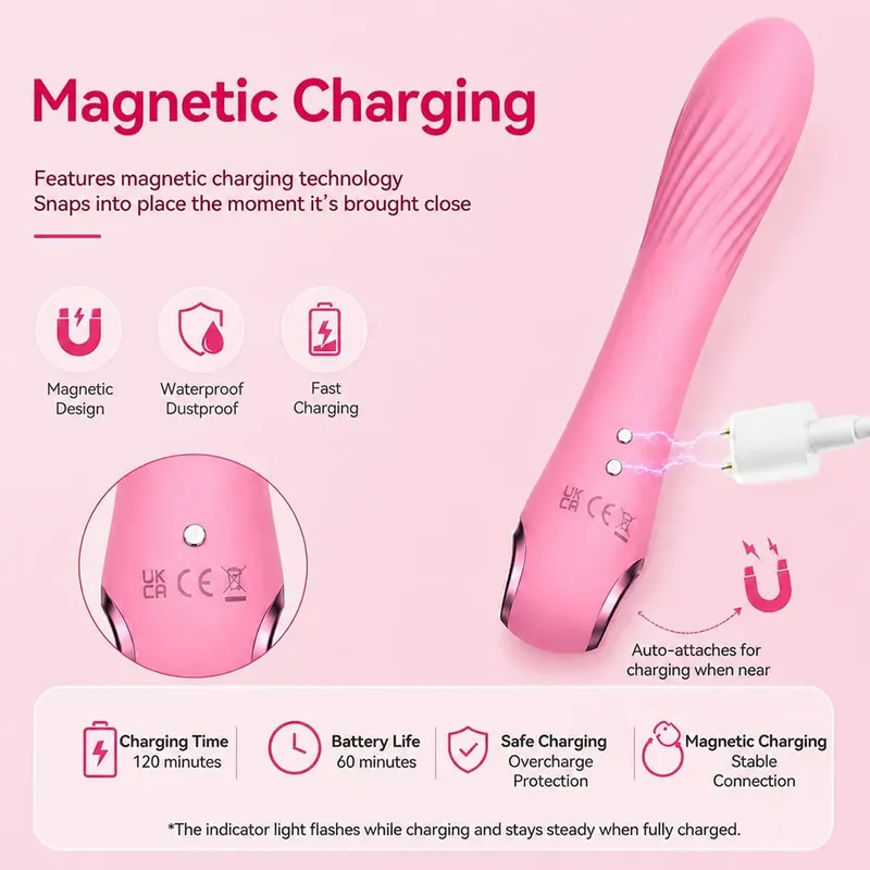 16 režimů elektrický pulzní vibrátor pro ženy Bodový stimulátor klitorisu G Vaginální masáž Vibrační dildo Tichý pohlavní styk pro dospělé — image 5