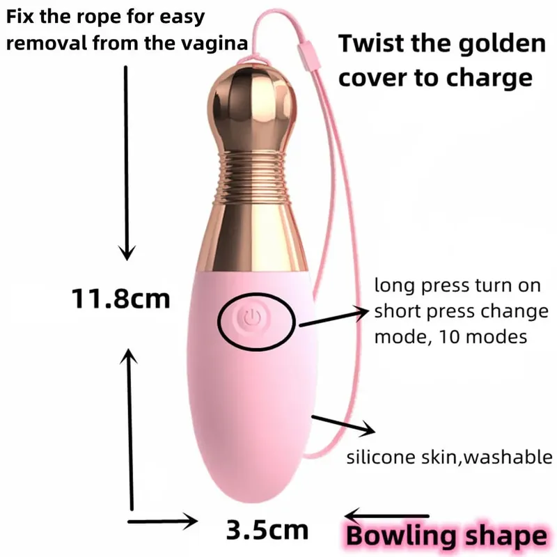 Varinha massageadora saltando ovo bala vibrador g-ponto mamilo clitóris estimulador adulto brinquedos sexuais para mulheres vibrador masturbador sex shop — image 7