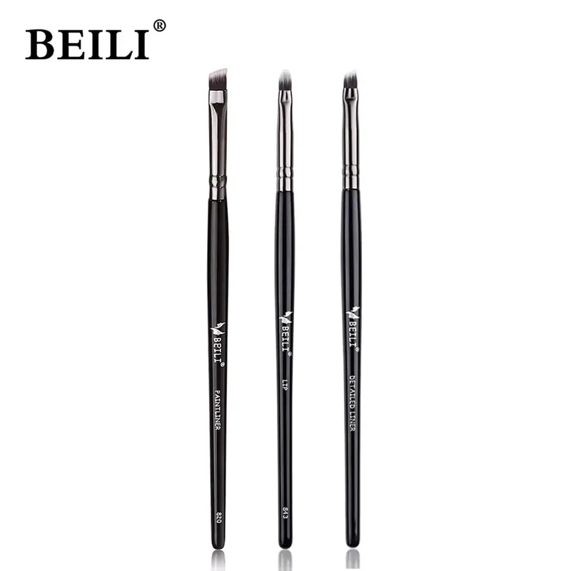 Black Foundation Make up Brush Cream Foundation buffing Makeup Brush Big Foundation Brush Synthetic Hair Face Makeup Tool — image 22