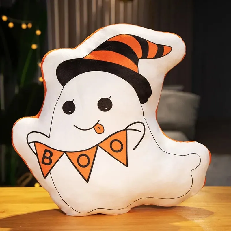 Halloween Ghost Pumpkin Pillow 35‑40cm Soft Stuffed Plush Cushion for Home Decor and Party — image 13